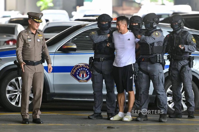 #佘智江 妙瓦底诈骗园区头目佘智江被引渡至中国一名华裔商人在泰国被捕三年后被引渡至中国，他被美中两国指控运营东南亚的最大诈骗园区之一，将面临洗钱等多项罪名的指控